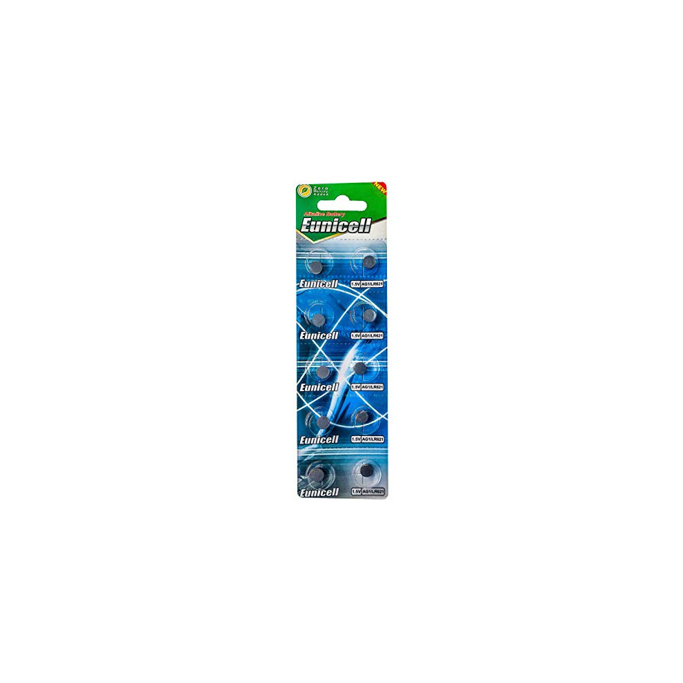 100 X Eunicell Ag1 1.5V Batteries 764102766966
