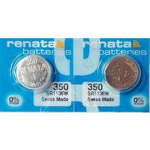 Two button 350 Renata 1.55 V Silver Oxide 105 mAh