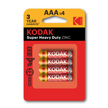 PAPELERIA - Pack of 4 Kodak Batteries R3 AAA