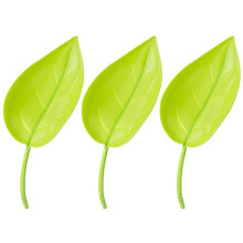 Leaf Shaped Plant Watering Funnel for Pots, Set of 3 Plastic Watering Devices for Indoor Plants
