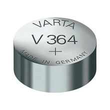 Varta Primary Silver Button V364 / SR 60 Nickel Oxyhydroxide (NiOx) 1.55V Non-Rechargeable Battery - Non-Rechargeable Batteries (Nickel Oxyhydroxide