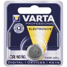 Varta CR1616 V 1 – BL (6616) 3 V Non-rechargeable Lithium Battery non-rechargeable battery (Lithium; Button/coin, 3 V, 1 Battery (E), CR1616, 55 mAh