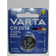 Varta CR2016 V 1 – BL (6016) 3 V Non-rechargeable Lithium Battery non-rechargeable batteries Button/Coin, 3 V, 1 Battery (E), Lithium Coin Cr2016