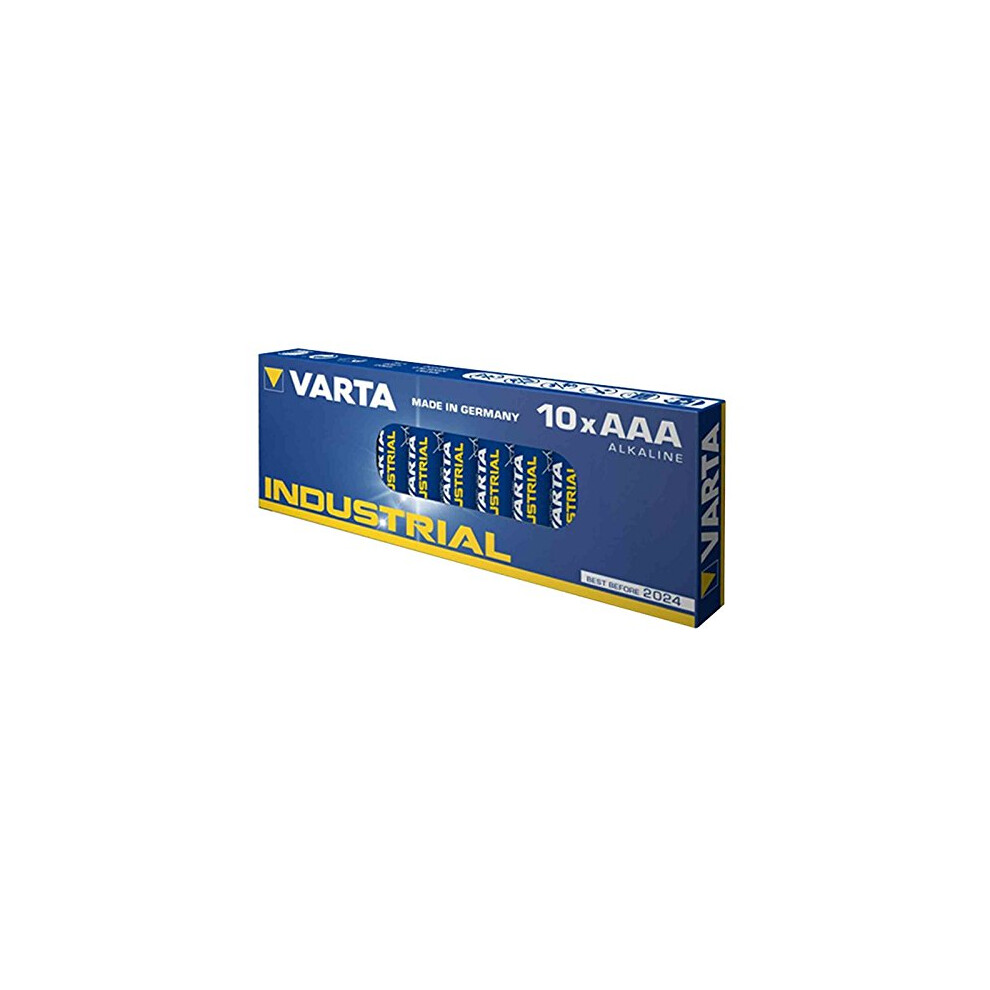 Varta 4003 10 X Industrial Alkaline Aaa Lr03 Micro Blue