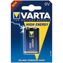 Varta High Energy Alkali Manganese 9V-Block Battery