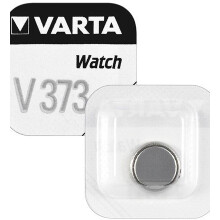 Varta V373 Silver Oxide Button/Coin Batteries 1.55V 1.6mm 9.5mm