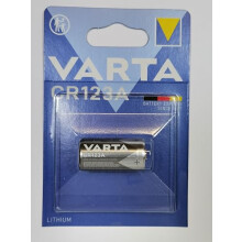 Varta CR123A 1-BL Single-use Battery Lithium 3 V - Batteries (Single-use Battery, Lithium, Cylindrical, 3 V, 1 pc(s), 1600 mAh)