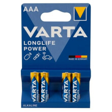 Varta High Energy LR03 Micro AAA Battery (1.5 V, 2400 mAh, 4 Blister Pack)