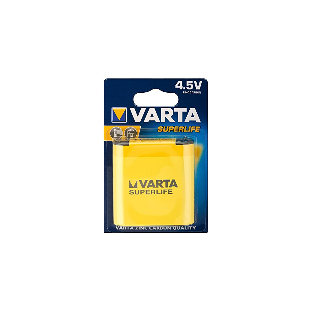 Varta 72477 Superlife 3R12/Flat (2012) - Zinc Chloride Battery