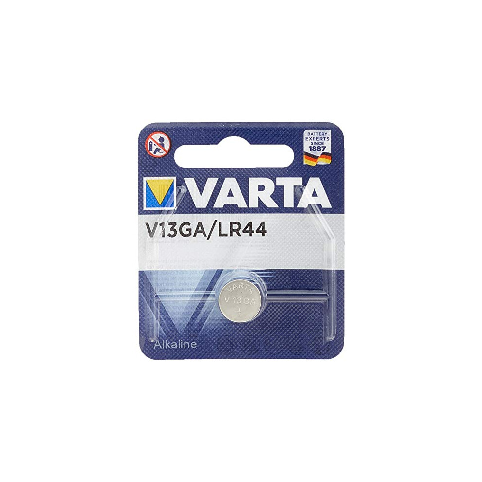 Varta V13ga Lr44 Button Cell Batteries 5X Blisters 125 Mah