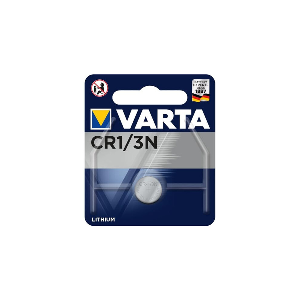 Varta Cr1/3N Coin Battery (Batteries, Consumable) 2L76 K58l Dl1/3N 5018Lc Cr11108 Cr1/3N