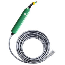 Annaffiatoio elettrico ricaricabile tramite USB per piante, spruzzatore automatico per giardino, colore verde.