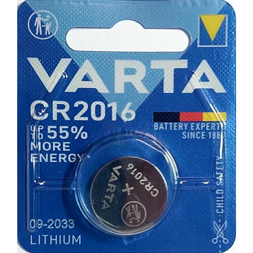 Varta CR2016 Button Cell Battery 6016101401