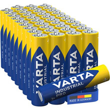 VARTA Industrial Pro AAA Micro Alkaline Batteries LR03 - 40-pack, Made in Germany, environmentally-friendly packaging