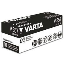 Varta Knopfzelle Silberoxid - Uhrenbatterien 1 Stück Blister - (V357/SR44)
