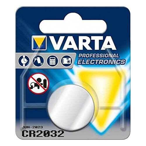 Varta Varta 6032112401 Lithium Battery (CR-2032, 3 V), Silver