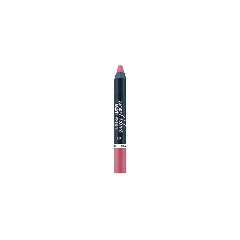 Deborah 24 Hours Velvet Mat - Pencil Lipstick N.07 Rose