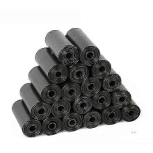 Dog Poop Bags Biodegradable, 300 Large Waste Bags 23x31cm, 20 Rolls Black