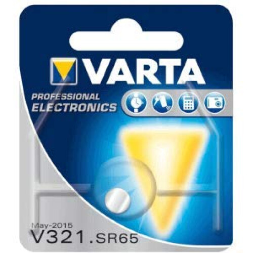 Varta Varta Electronics V321 SR65 Button Cell Battery Silver