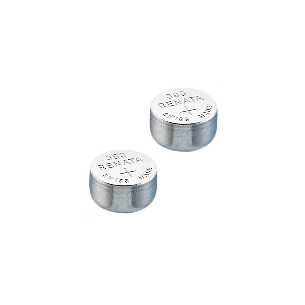2X Renata Watch Battery - Swiss Made - Oxide Renata Batteries - Silver 5055892515526