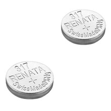 RENATA 317 Pack of 2 Silver Oxide Batteries 1.5 V