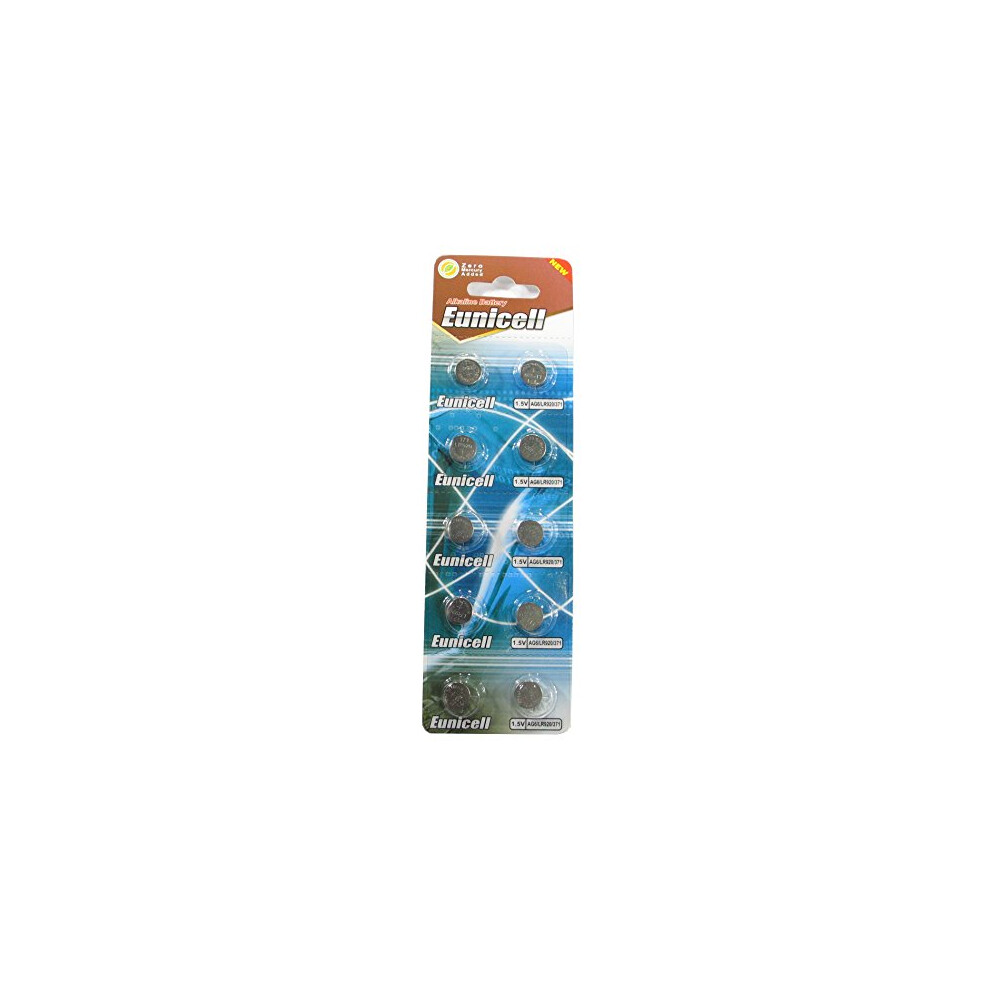 Eunicell Branded 1.5 V Alkaline Battery Typ: Ag6 10 Pcs 6957046501067