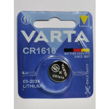 Varta Professional Electronics Battery 6616 / CR1616 Voltage: 3V Size: 1.6 mm Diameter: 16.0 mm Blister