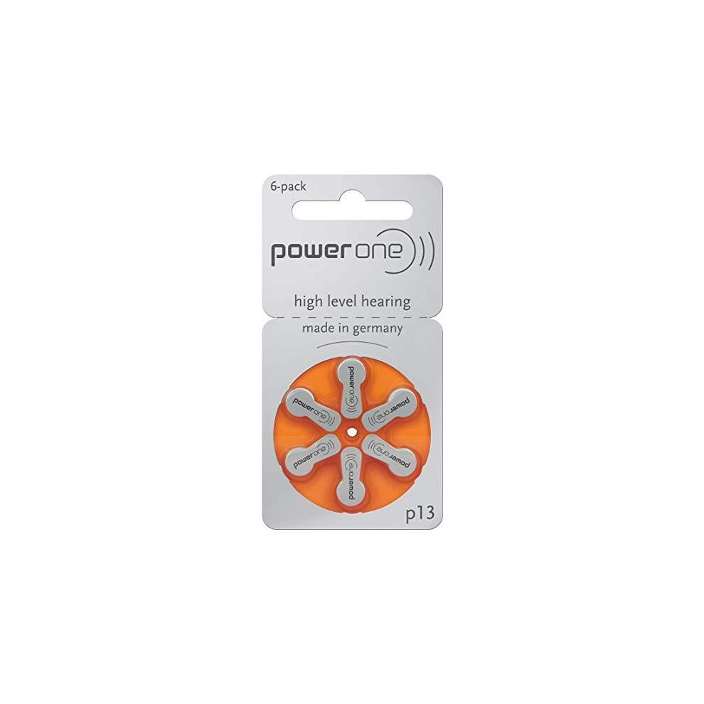 Varta Powerone P 13 Pr48 Hearing Aid Batteries, 1.4 V, 310 Mah, Pack Of 60 4043752286427