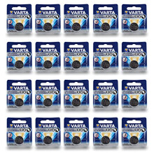 Varta batteries electronics CR2016 Lithium Button Cell 3 V Batteries, Pack of 20 Button Cell Batteries in Original Blister Pack