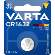Varta 6632112401 – Lithium Battery (CR-1632, 3V) Silver Colour