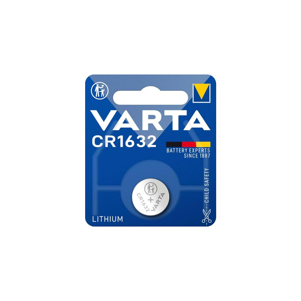 Varta 6632112401 – Lithium Battery (Cr-1632, 3V) Colour Silver