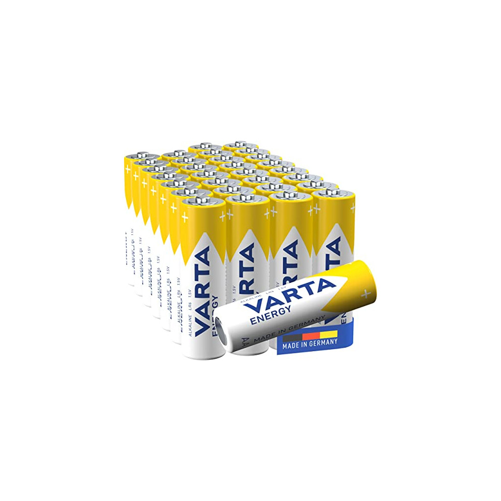 Varta Energy Batteries (Aa Mignon Alkaline Battery Pack Of 30)