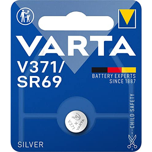 Varta Varta V 371 SR69 1.55 V Button Cell 30 mAh, Mercury-Free