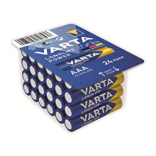 Varta Alkaline Battery with Longlife Power in Big Box Micro AAA Pack of 24