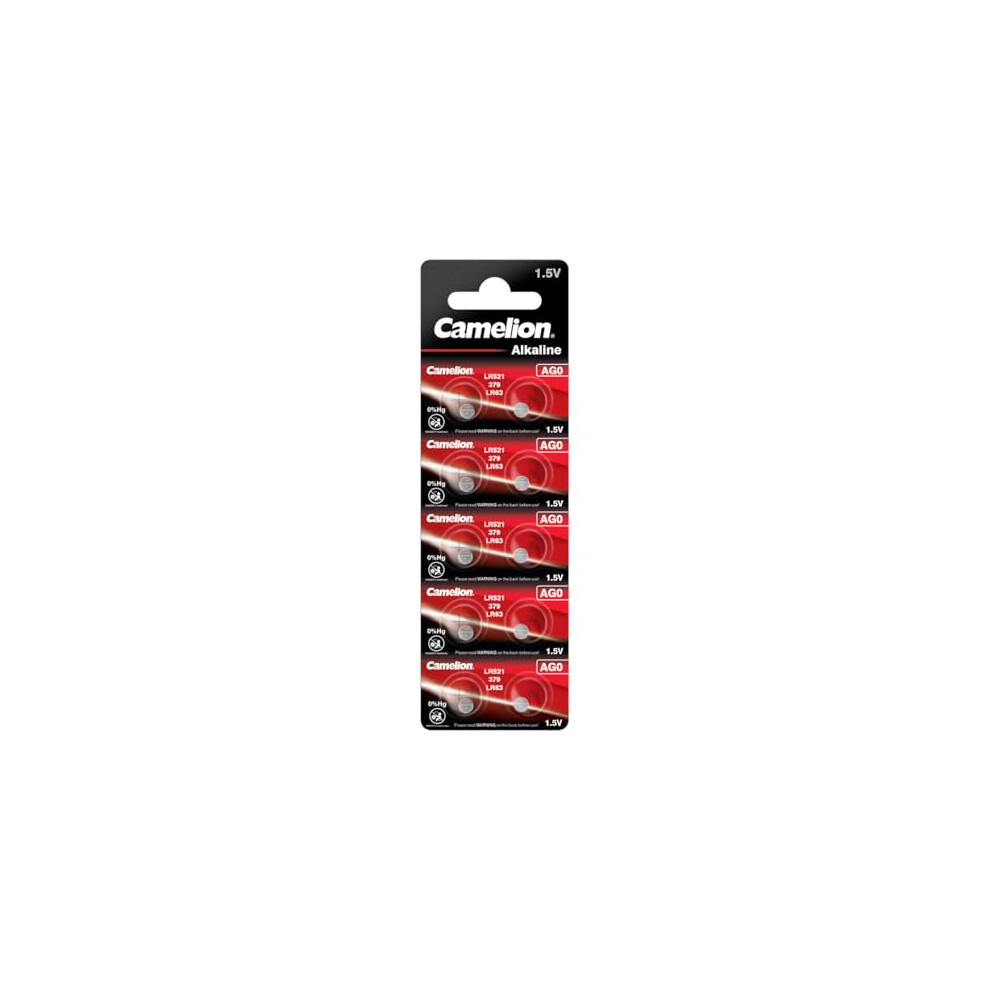 Photos - Battery Camelion Camelions Button Cell  for Clocks LR63 / AG0 / LR521 / 379 / SR521W 10 Pack 