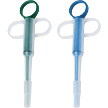 Set di siringhe per la somministrazione di farmaci ad animali domestici con 4 punte morbide per cani e gatti, dispenser in silicone e PP.
