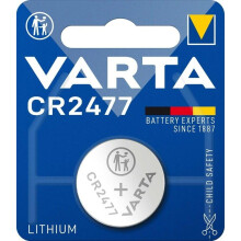 VARTA 10X 40866 Professional Electronics CR2477 (6477) Lithium Coin Cell 3V