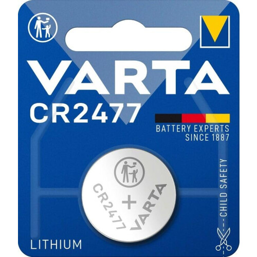 Varta VARTA 10X 40866 Professional Electronics CR2477 (6477) Lithium Coin Cell 3V