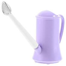 Mini Watering Can for Dollhouse Violet Alloy Ornament 5.5cm Miniature Gardening Tool