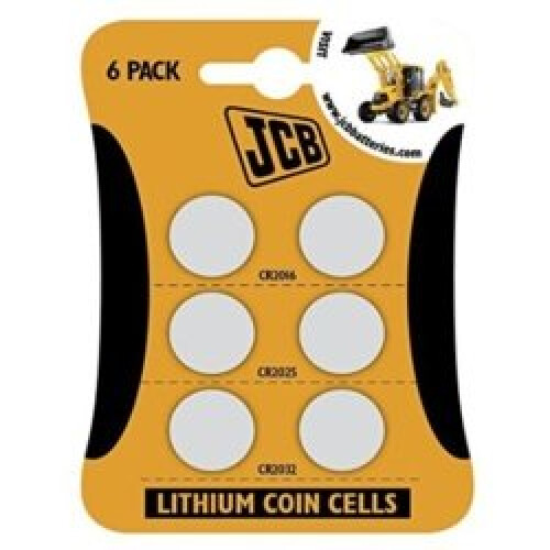 JCB JCB JCB Lithium 6pk Coin Cell