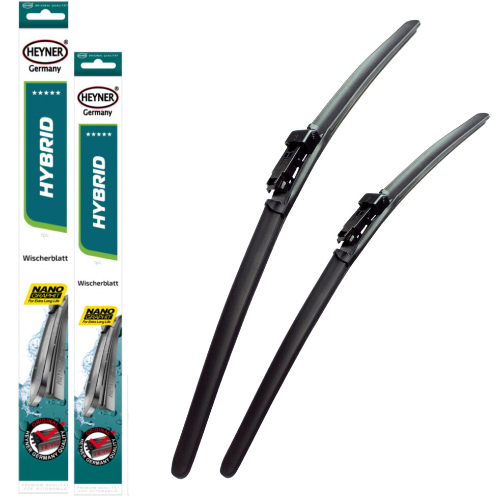 Heyner Wipers Fits: Bmw X1 2009-2015 Hybrid Front Wiper Blades 24"19" Hh2419pt 5055668216367