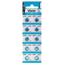 10 x Hologe battery Vinnic 377 SR626SW SR66
