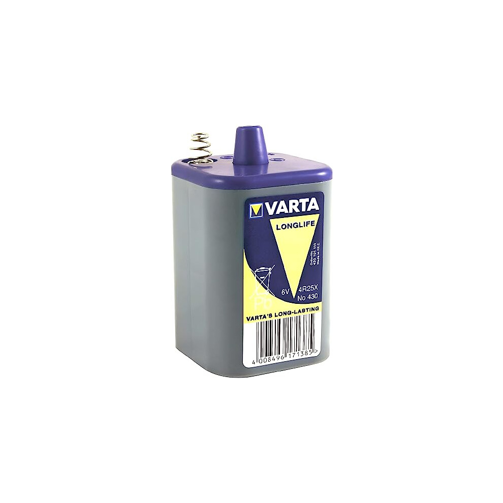 Varta 4R25x 7500Mah (430) 6V Single Use Battery Zinc Chloride - Batteries (Single-Use Battery, 6V, Zinc Chloride, Binoculars, 6 V, 1 Piece)