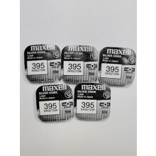 Maxell SR927SW 1.55v 395 Watch Battery. (5pcs Per Pack)