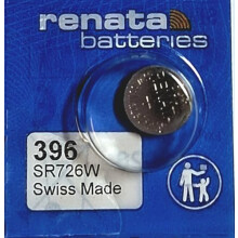 Renata Battery 396 SR726W SILVER 1.55V SWISS MADE