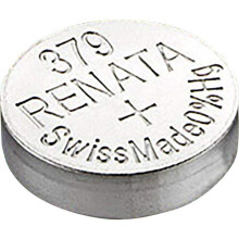 Renata SR63 Button Cell 379 Silver Oxide 16 mAh 1.55 V Pack of 1
