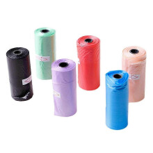 Dog Poop Bags Roll, Leak-Resistant Pet Waste Refuse Bags, 60 Rolls of 15, 900 Total, Assorted Colours, PE Material