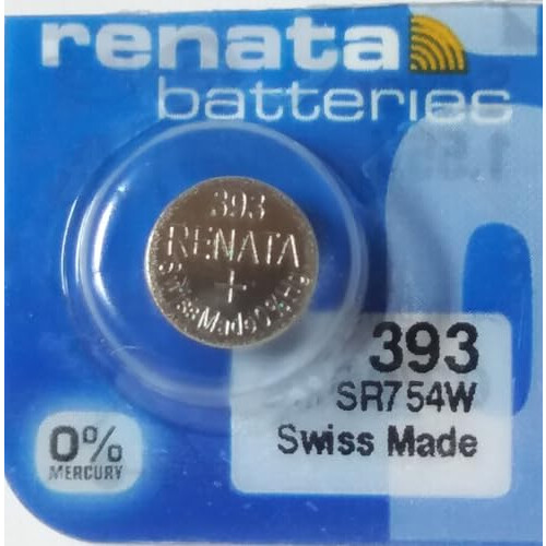 Renata 393 SR48W Silver Oxide Watch Battery 1.55v Blister Packed