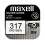Maxell Silver Oxide 317 / SR516SW Watch Battery 1