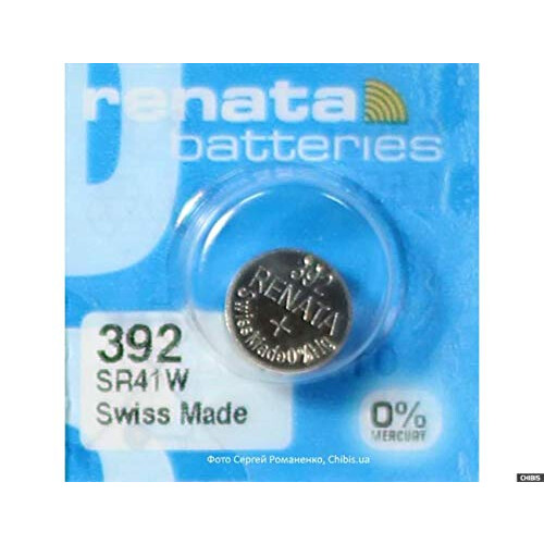 Renata Battery 392 SR41W SILVER 1.55V SWISS MADE